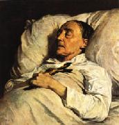 Henri Regnault Mme. Mazois ( The Artist s Great-Aunt on Her Deathbed ) China oil painting reproduction